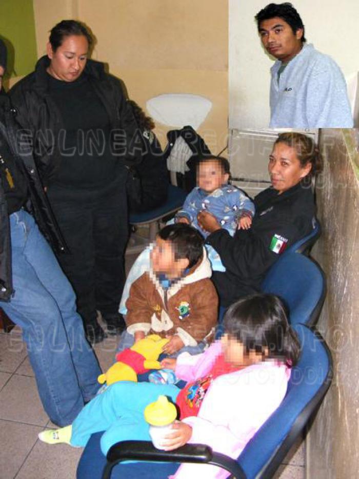 Abandonan a tres menores de edad